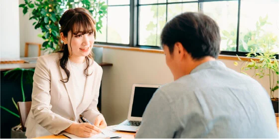 社長が直接商談